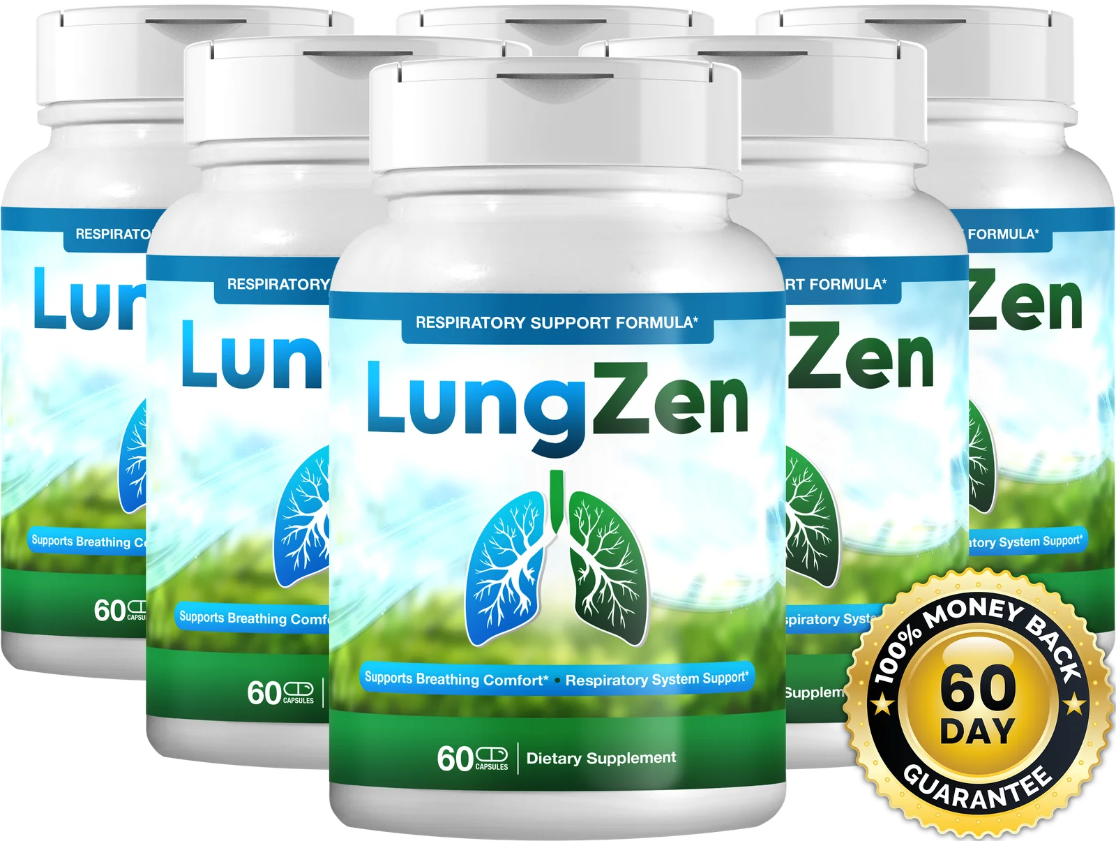 LungZen Pricing Packages — 1, 3 and 6 Bottle Options USA